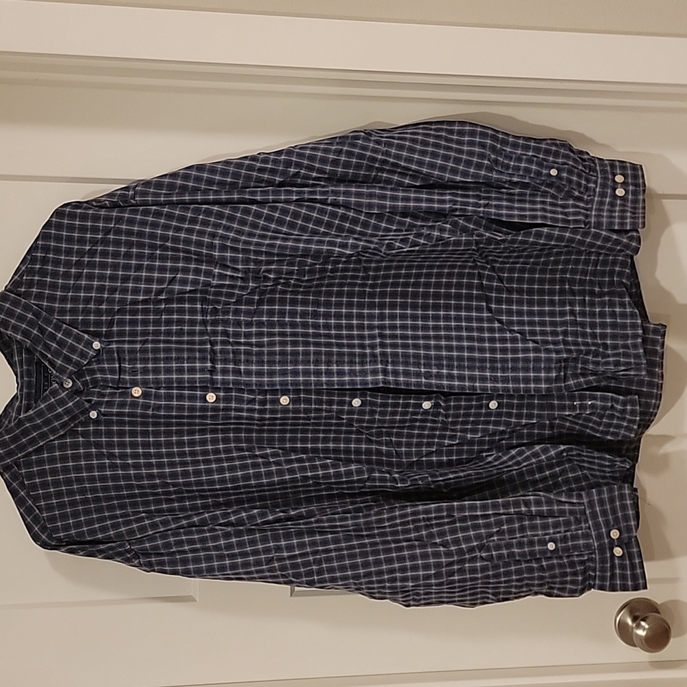 Basic Editions men's size 2X long sleeve button up